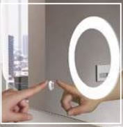 Luminor Cult Magnifying Bathroom Mirror 100x80cm