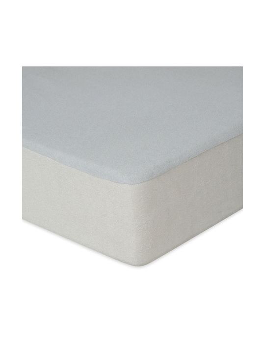Matex Бебешки Чаршаф За Количка Памук Сив 70x140бр