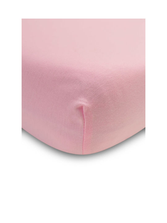 Sensillo Lenjerie De Patut Bebe Roz 80x160 Cm