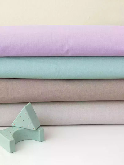 Palamaiki Etoile Baby Sheet Cradle Cotton Silver Gray 80x110cm