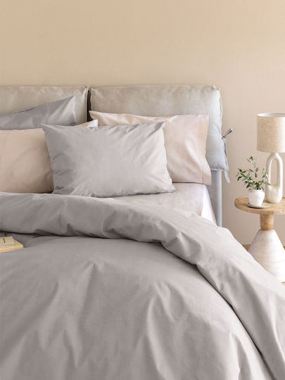 Palamaiki Etoile Baby Sheet Cradle Cotton Silver Gray 80x110cm