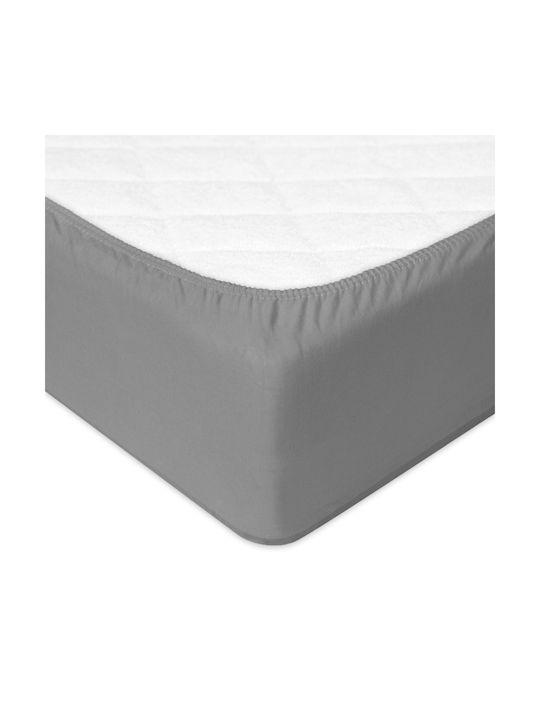 Matex Бебешки Чаршаф За Количка Памук Зелен 70x140бр