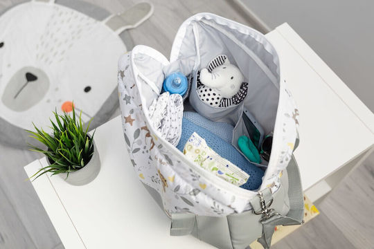 Sensillo Sensillo Kinderwagenzubehör Tasche Weiß Forest Adventure