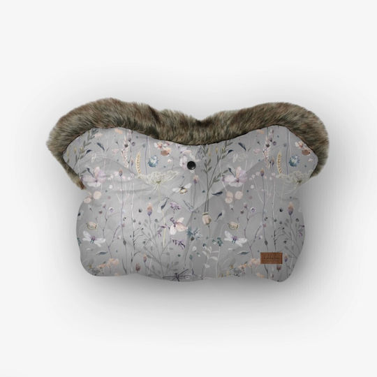 Kikka Boo Γάντια Καροτσιού Γκρι Handmuff