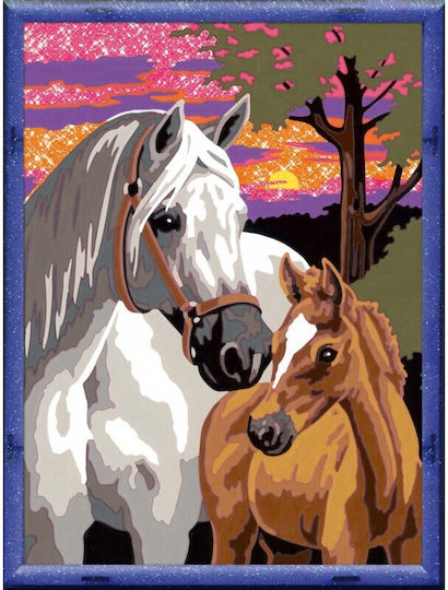 Ravensburger Creart Number Painting Set Horses