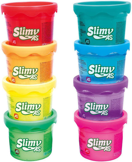 AS Slime Slimy Σετ για Παιδιά 3+ Ετών 8τμχ