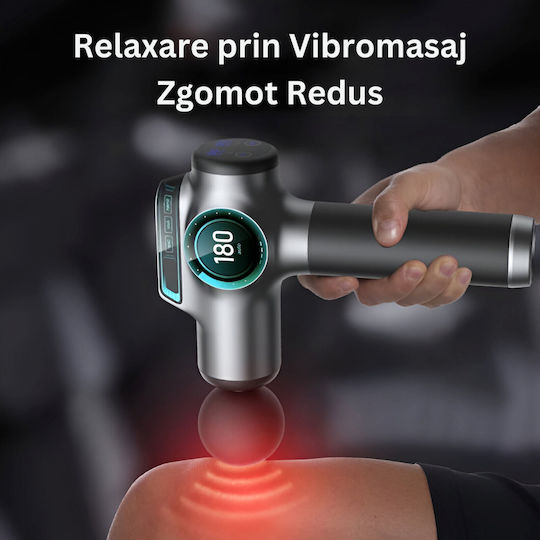 Dispozitiv de masaj pentru spate, picioare, corp & mâini împotriva celulitei Gri