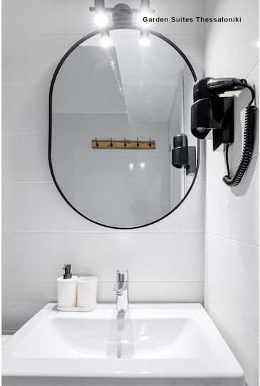 Next Wall Mirror Oval with Metallic Frame 80x60cm 1pcs Next Wall Mirror Oval with Metallic Frame 80x60cm 1pcs