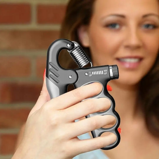 Verstellbarer Griff Finger - Hand Trainer Gray mit Widerstand bis 0.16kg
