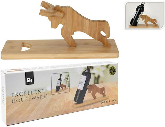 Excellent Houseware Bottle Display Hz2006020 30 X 10 X 13 Cm Bull