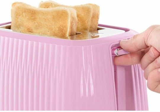 Russell Hobbs Eden Φρυγανιέρα 2 Θέσεων Ροζ