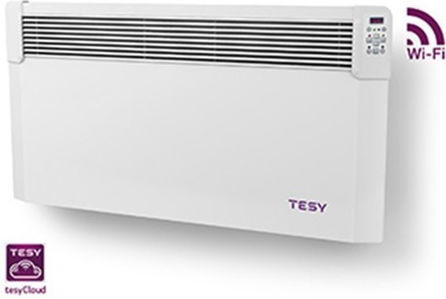 Tesy TESYIC CN 04 200 EIS CLOUD W Θερμοπομπός Τοίχου 2000W με Ηλεκτρονικό Θερμοστάτη και WiFi Λευκό