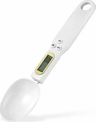 ACP Ψηφιακή Ζυγαριά Κουζίνας Κουτάλι έως 0.5kg Λευκή