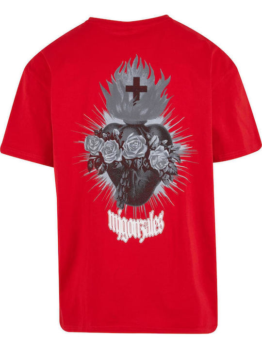 Mj Gonzales Mjg Heavy Oversized Tee Pray You Cityred Fw25 Mjg12155-00491