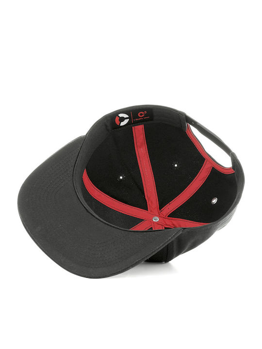 Mstrds Letter Snapback Cap N Black One Size