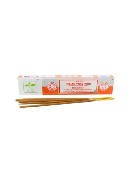 Earth Satya Indian Tradition Incense Sticks Φασκόμηλο & Σανταλόξυλο