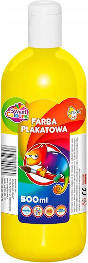 Tempera Farben Mehrfarbig in Flasche 500ml 6Stück