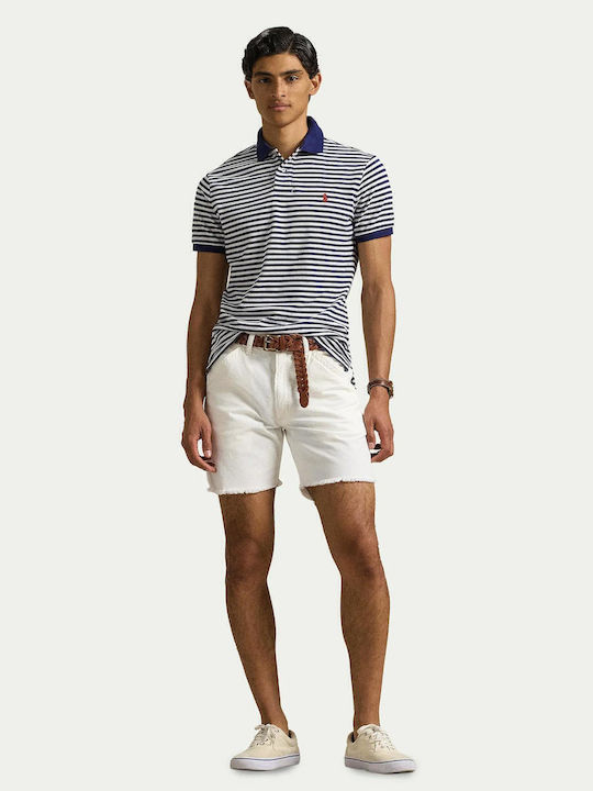 Polo Short Sleeve Blue Blouse
