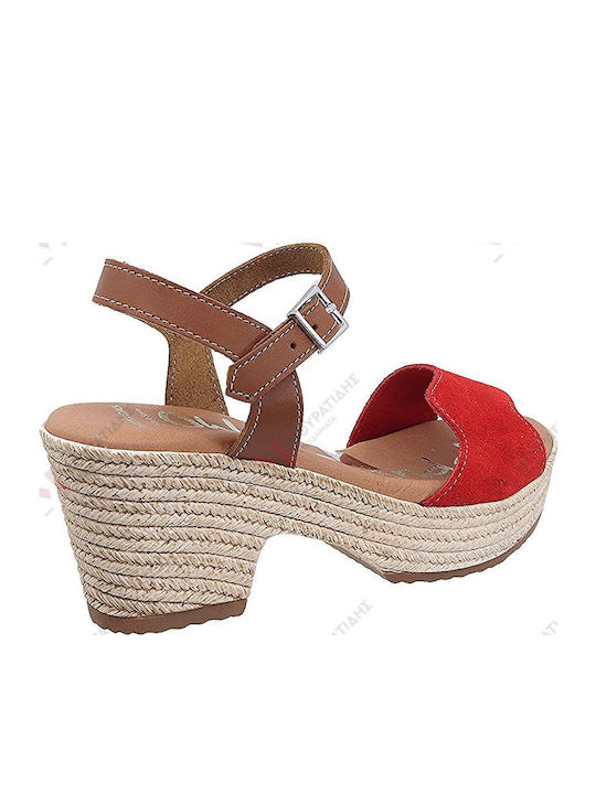 Women's Sandals In Red Colour
