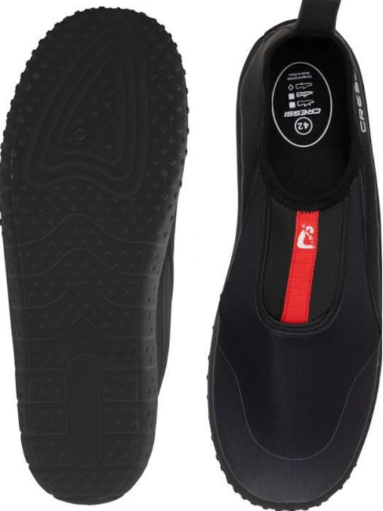 Cressi Kiwi Shoes Black Red Beach Shoes