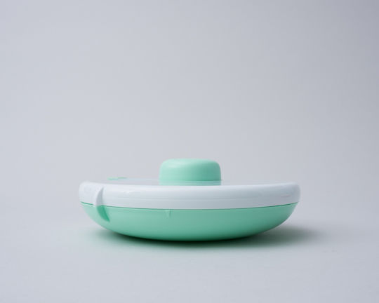 GoBe Παιδικό Πιάτο Φαγητού Snack Spinner από Πλαστικό Πράσινο