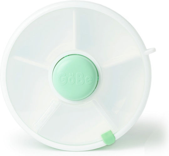 GoBe Παιδικό Πιάτο Φαγητού Snack Spinner από Πλαστικό Πράσινο