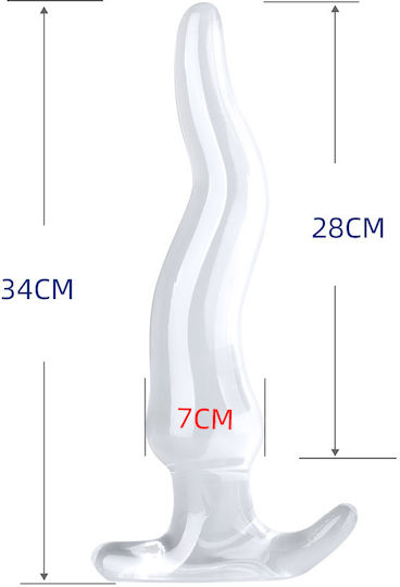 Kinksters Dop Anal XLarge Transparentă