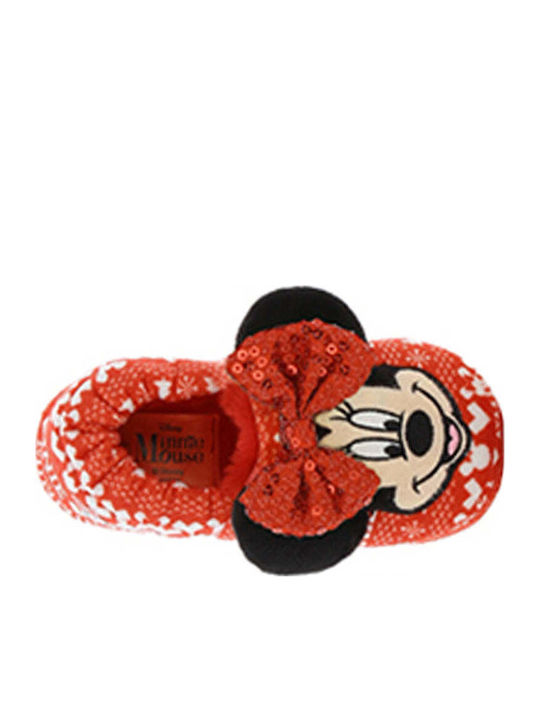 Παντόφλες Κόκκινες Minnie Mouse