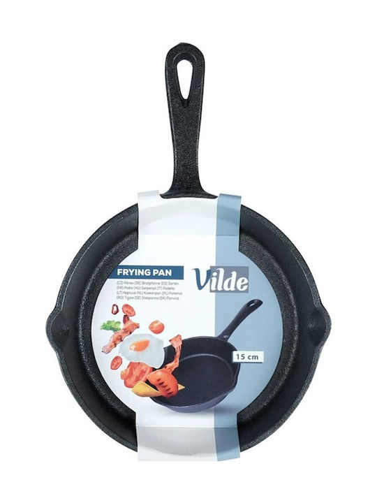 Vilde Cast Line Cast Iron Pan 15cm