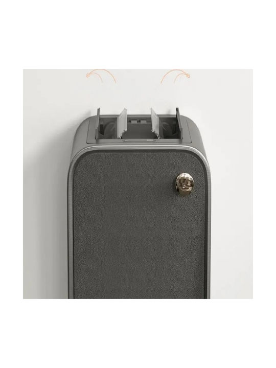 Delta Cleaning Plastic Waste Bin with Sensor Silver 20lt KAS20G