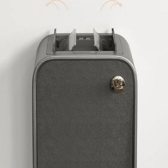 Delta Cleaning Plastic Waste Bin with Sensor Silver 20lt KAS20G