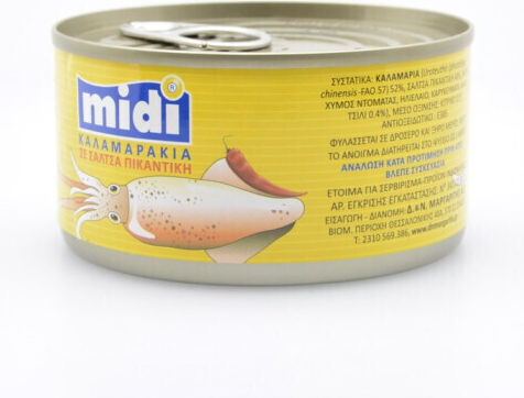 Midi Καλαμαράκια 185gr