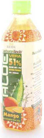 NatureTech Χυμός Aloe Vera / Mango Χωρίς Προσθήκη Ζάχαρης 500ml 5200252331555