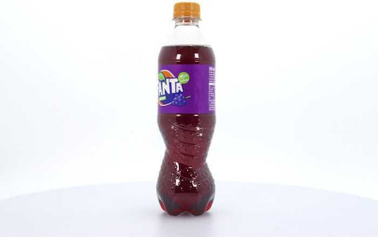 Fanta Grape Безалкохолна напитка Грозде с Газировка в Бутилка 500мл