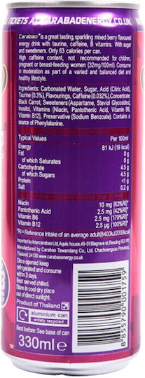 Carabao Băutură Energizantă Cu Carbonatare În Cutie 5060 330ml