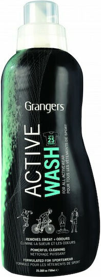 Grangers Active Wash Liquid Laundry Detergent 750ml (25 Measuring Cups)