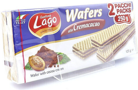 Elledi Wafer Γκοφρέτα Κακάο 125gr 2τμχ