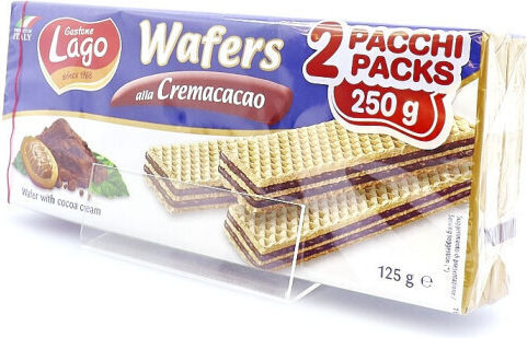 Elledi Wafer Γκοφρέτα Κακάο 125gr 2τμχ