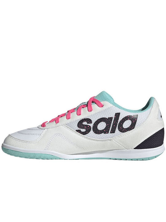 Top Sala Competition II Jr Kids Soccer Cleats Indoor White