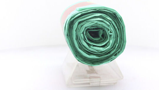 Lux Plast Bag Roll with Handles 54x62cm 20pcs Green