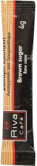 Riva Café Καστανή Ζάχαρη 1600gr 400 Sticks