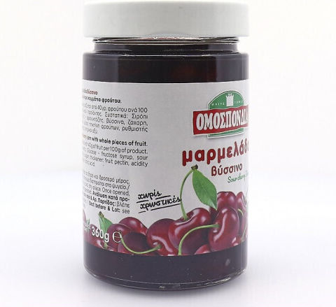 Omospondia Sour Cherry Jam 360g