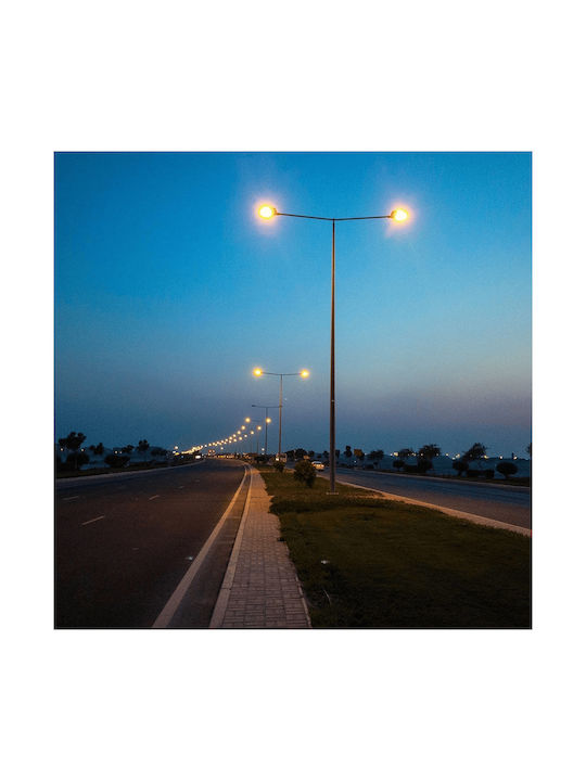 V-TAC Εξωτερικό Φωτιστικό LED Δρόμου 50W με Φυσικό Λευκό Φως IP65 Γκρι