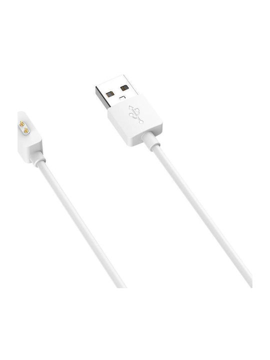 Usb Port Wearable Charger Xiaomi Redmi 4, Mi Band 8 Pro, Redmi Watch 3, Redmi Watch 3 Lite, Mi Band 8, Redmi Band 2 Whiteς