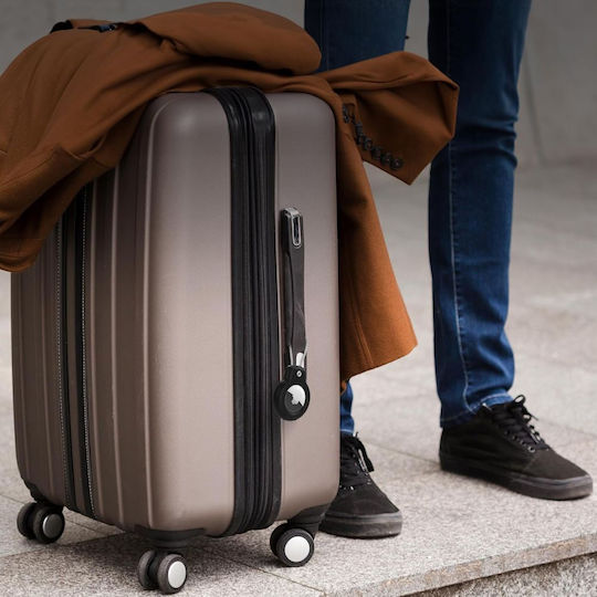 Tech-Protect Rough Θήκη Μπρελόκ Σιλικόνης για AirTag σε Μαύρο χρώμα 4τμχ