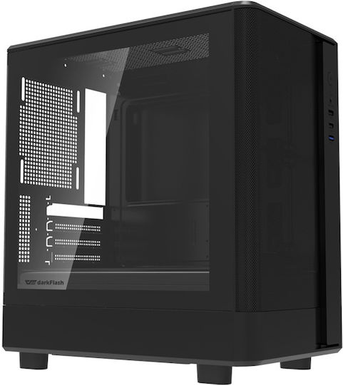 Darkflash DB330M Mesh Midi-Turm Computergehäuse Schwarz
