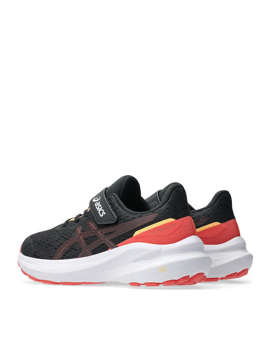 Gt-1000 13 Ps Kids Sports Shoes Running with Hoop & Loop Closure Black