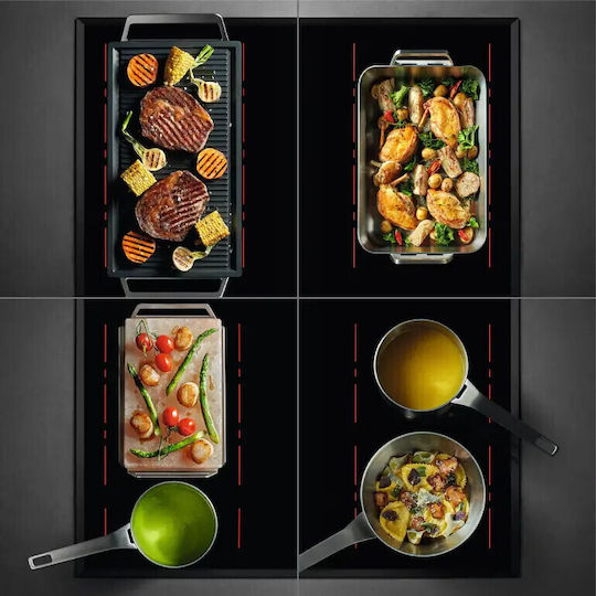 AEG 6000 Flex Bridge Induction Cooktop Autonomous 59x52εκ.