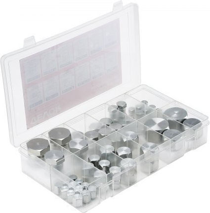 Vevor Kit Cu 72 Bucăți Accesorii Hidraulice Capace Și Dopuri Pentru Furtun Hidraulic 37° Jic