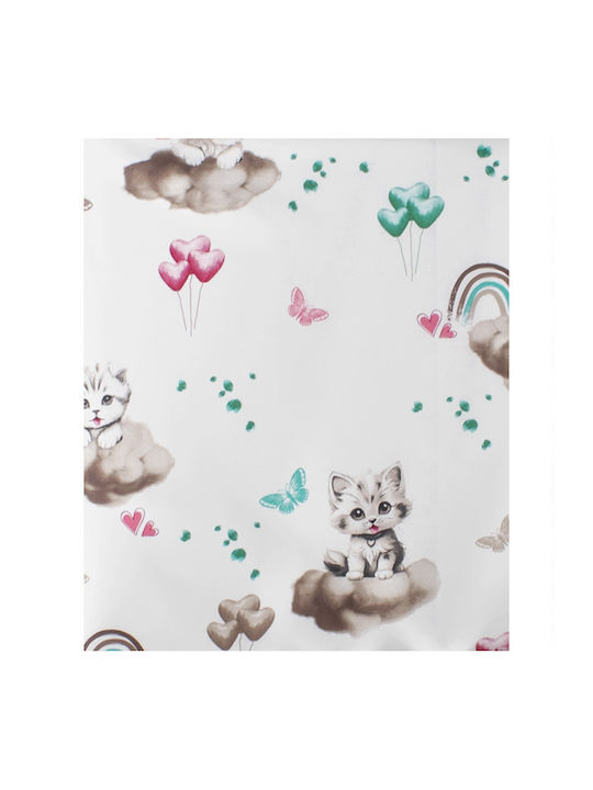 Dimcol Kitten Cotton Changing Pad Petrol Petrol 80x80cm.